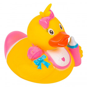 Παπάκι Πλαστικό Ροζ Μπέμπα 10x7x9 cm