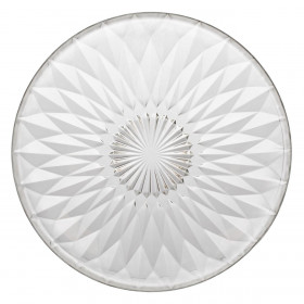 Πιάτο Ρηχό Γυάλινο Διάφανο 'Diamond' 20cm