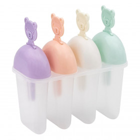 Στικ Θήκες για Γρανίτα Παστέλ Χρώματα Αρκουδάκια - 4 τμχ.