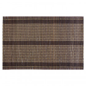 Σουπλά Μπαμπού Πλεκτό Καφέ 45x30 cm Σουπλά Μπαμπού Πλεκτό Καφέ 45x30 cm