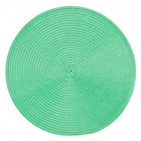 Σουπλά Πλαστικό Στρογγυλό Μέντα 30cm