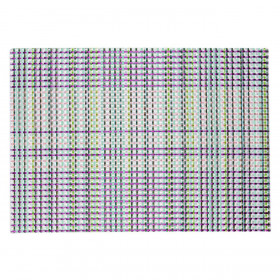 Σουπλά Βινύλιο Μωβ Λαχανί Πλέξη 41x29 cm