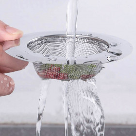 Φίλτρο Νεροχύτη Ανοξείδωτο Ατσάλι με Σίτα 7 cm