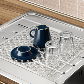 Επιφάνεια Στεγνώματος PVC Διάφανο 32x32 cm