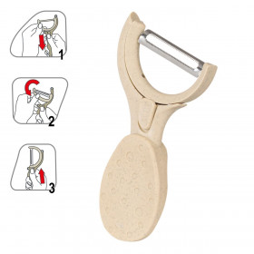 Αποφλοιωτής Χειρός Πλαστικός Σχέδιο Πατάτα 14 cm