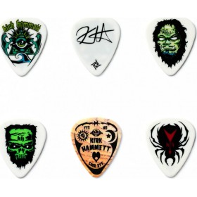 Dunlop Πένες Κιθάρας Kirk Hammett Pick Tin Πάχους 0.88mm Σετ 6τμχΚωδικός: KH01T088 