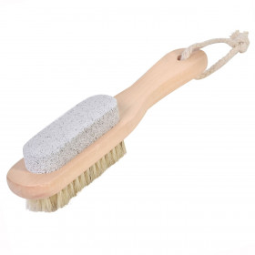Βούρτσα Ξύλινη με Ελαφρόπετρα 19 εκ.