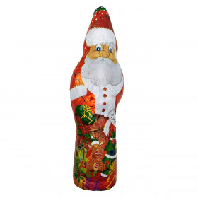 Χριστουγεννιάτικη Φιγούρα Άγιος Βασίλης με Σοκολάτα Γάλακτος 100gr - Oscar