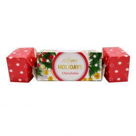 Χριστουγεννιάτικη Θήκη Καραμέλα με Σοκολατάκια 100g - Oscar