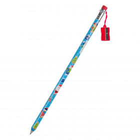 Μολύβι Γίγας Άγιος Βασίλης με Γόμα &amp Ξύστρα