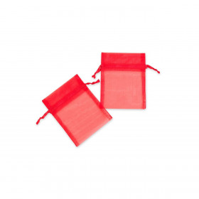 Σακουλάκια Οργάντζας Κόκκινα 9x12 cm - 10 τμχ. Σακουλάκια Οργάντζας Κόκκινα 9x12 cm - 10 τμχ.