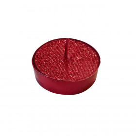 Χριστουγεννιάτικο Ρεσώ Κόκκινο Στρας 3.5cm -  8 τμχ.