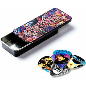 Dunlop Πένες Κιθάρας Santana Pick Tin Heavy Σετ 6τμχΚωδικός: SANPT02H 
