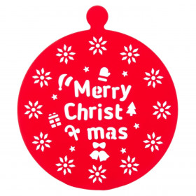 Χριστουγεννιάτικο Στένσιλ Διακόσμησης Κέικ 20.5 εκ