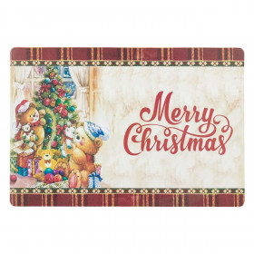 Χριστουγεννιάτικο Σουπλά Δέντρο Αρκουδάκια 43x28cm Χριστουγεννιάτικο Σουπλά Δέντρο Αρκουδάκια 43x28cm