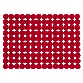 Χριστουγεννιάτικο Σουπλά Τσόχινο Κόκκινο Dots 41x30cm Χριστουγεννιάτικο Σουπλά Τσόχινο Κόκκινο Dots 41x30cm