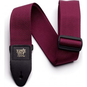Ernie Ball Polypro Guitar Strap BurgundyΚωδικός: P04047  Ernie Ball Polypro Guitar Strap BurgundyΚωδικός: P04047