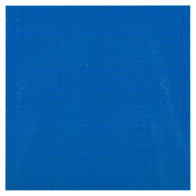 Βάση για Τουβλάκια Κατασκευών Μπλε 16x16 cm