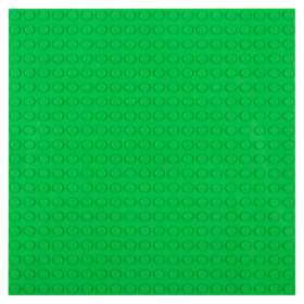 Βάση για Τουβλάκια Κατασκευών Πράσινη 16x16 cm