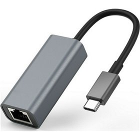 Powertech PTH-044 USB-C Αντάπτορας Δικτύου για Ενσύρματη σύνδεση Ethernet
