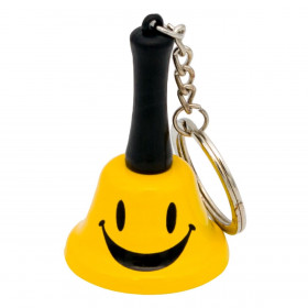 Μπρελόκ Κουδούνι Μεταλλικό Κίτρινη Φατσούλα 6 cm Μπρελόκ Κουδούνι Μεταλλικό Κίτρινη Φατσούλα 6 cm