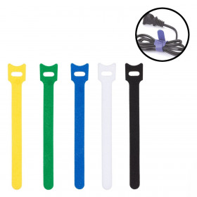 Δεματικά Καλωδίων Χρωματιστά Χριτς Χρατς 14.5x1.5 cm - 10 τμχ.