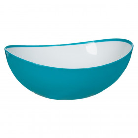  Μπολ Γενικής Χρήσης Πλαστικό Γόνδολα Σμαραγδί Λευκό 1.5 lt