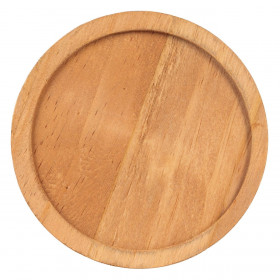 Σουβέρ Ξύλινο Στρογγυλό Φυσικό Χρώμα 11 cm