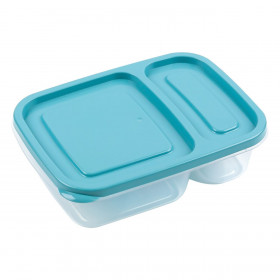 Φαγητοδοχείο 2 Θέσεων Πετρόλ Καπάκι 750 ml