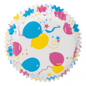Χάρτινες Φόρμες Ζαχαροπλαστικής Χρωματιστά Μπαλόνια 7 cm - 100 τμχ. Χάρτινες Φόρμες Ζαχαροπλαστικής Χρωματιστά Μπαλόνια 7 cm - 100 τμχ.