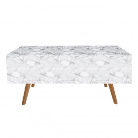Τραπεζομάντηλο Πλαστικό Γκρι Marble 137x183 cm Τραπεζομάντηλο Πλαστικό Γκρι Marble 137x183 cm