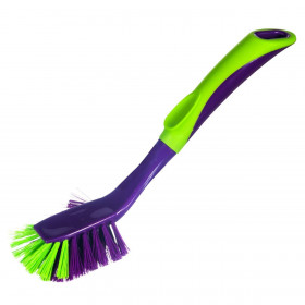 Βουρτσάκι Καθαρισμού Μωβ-Λαχανί με Λαβή