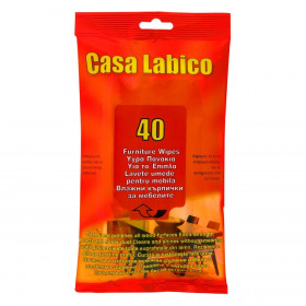 Υγρά Μαντηλάκια Επίπλων Casa Labico - 40 τμχ.