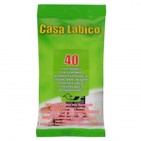 Υγρά Πανάκια Μπάνιου Casa Labico - 40 τμχ.