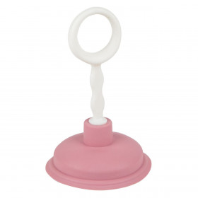 Βεντούζα Απόφραξης Mini Λευκή Ροζ 17 εκ.