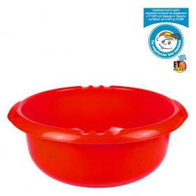 Λεκάνη Πλαστική Στρογγυλή Κόκκινη 5 lt