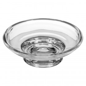 Δοχείο Σαπουνιού Γυάλινο Διάφανο 11x3.5