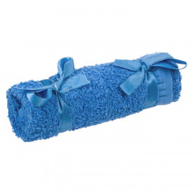 Λαβέτα Πετσέτα Βαμβακερή Μπλε 50x30 cm