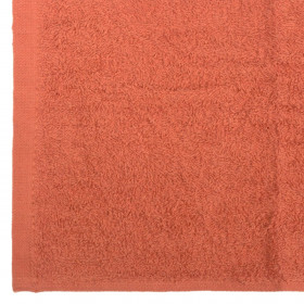 Λαβέτα Πετσέτα Βαμβακερή Τερακότα 50x30 cm
