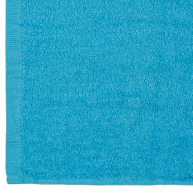 Λαβέτα Πετσέτα Βαμβακερή Τιρκουάζ 50x30 cm