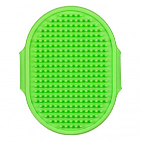 Βούρτσα - Γάντι Μπάνιου Κατοικίδιων Λαχανί 9x12 cm