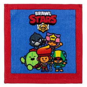 Πανάκι Βαμβακερό Βρεφικό για Αγόρι Μπλε Brawl Stars 30x30 cm