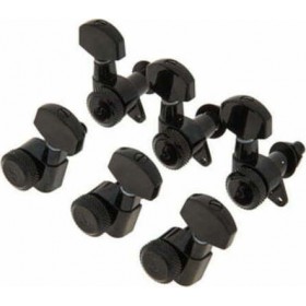 Schaller Κλειδιά για Ηλεκτρική Κιθάρα σε Διάταξη 3+3 M6 135 Locking 3L/3R Black Black Schaller Κλειδιά για Ηλεκτρική Κιθάρα σε Διάταξη 3+3 M6 135 Locking 3L/3R Black Black