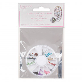 Διακοσμητικές Πέτρες με Στρας Διάφορα Χρώματα - 300 τμχ.