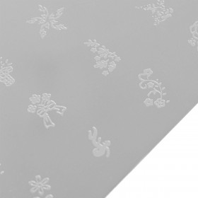 Πλακέτα για Nail Art με Σχέδια Λουλούδια Πεταλούδες Αστέρια