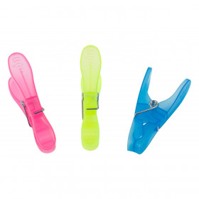 Μανταλάκια Πλαστικά Φούξια Μπλε Λαχανί 8 cm - 16 τμχ. Μανταλάκια Πλαστικά Φούξια Μπλε Λαχανί 8 cm - 16 τμχ.