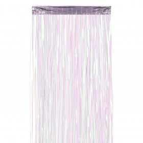 Διακοσμητικό Δέντρου Βροχή Λευκή Ιριδίζουσα 10x50 cm