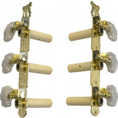 Jacky Jackson Κλειδιά για Κλασική Κιθάρα σε Διάταξη 3+3 Κλειδια Κλασσικης Κιθαρας Gold GoldΚωδικός: MHG307 