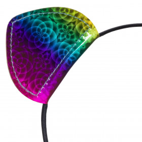 Στέκα Μαλλιών Αυτάκια Ολογραφικά Λουλούδια