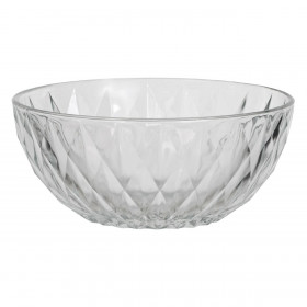 Μπολ Σερβιρίσματος Γυάλινο Διάφανο 'Diamond' 300ml